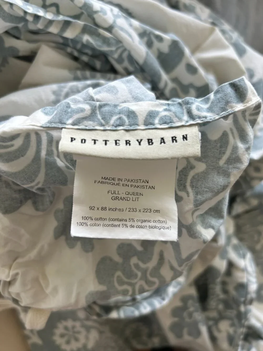 Pottery Barn beautiful blue